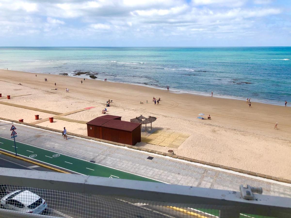 Gatu Premium Vista Infinita 1ªlinea Mar Wifi, Aire Acc Apartment Cadiz Luaran gambar