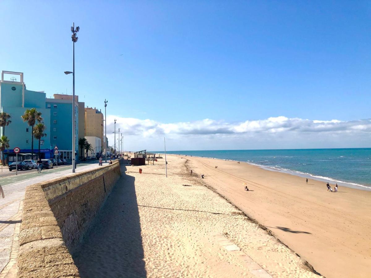 Gatu Premium Vista Infinita 1ªlinea Mar Wifi, Aire Acc Apartment Cadiz Luaran gambar